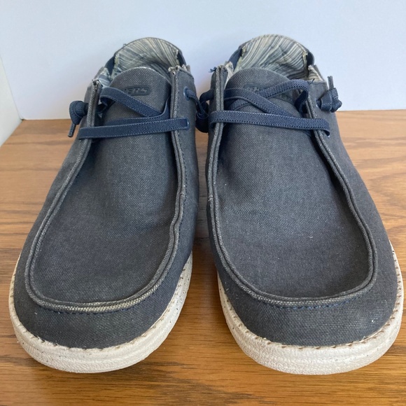 Skechers Mens Shoes Navy Blue Slip On Size 11 - Picture 3 of 13